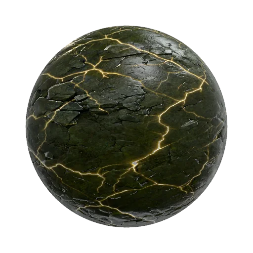 ART STYLE (critical): a stylized fantasy-RTS game… — seamless ground PBR material preview