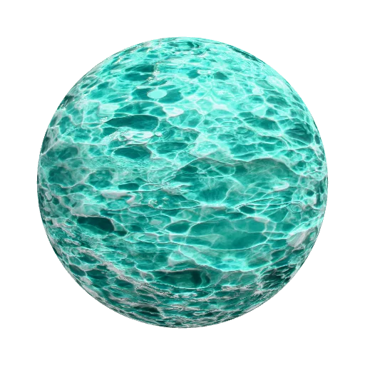 teal caribbean water — other PBR material preview