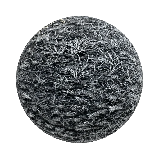 ART STYLE (critical): a stylized fantasy-RTS game… — seamless organic PBR material preview