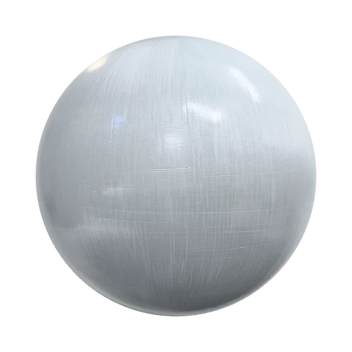 Industrial steel with scratches, neutral light-gray… — seamless metal PBR material preview
