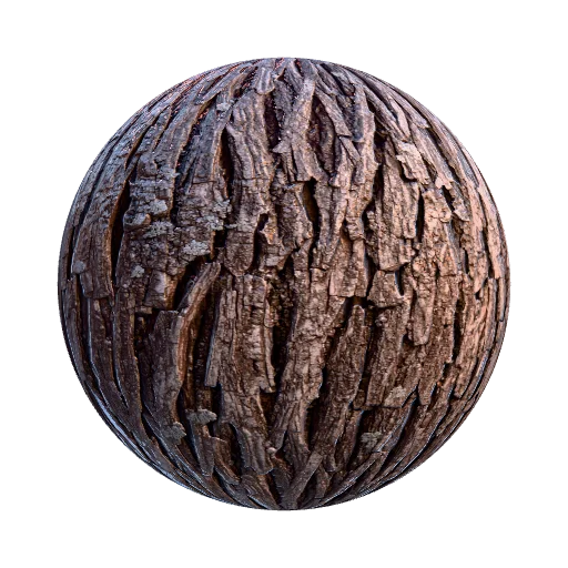 tree bark — seamless organic PBR material preview