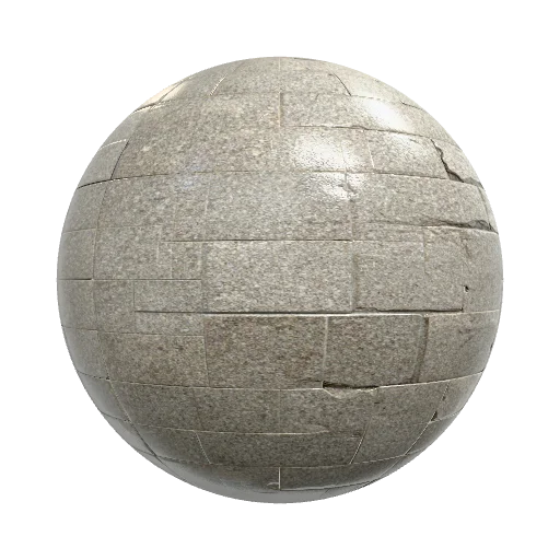 Stylized PBR tileable texture of weathered granite… — seamless stone PBR material preview