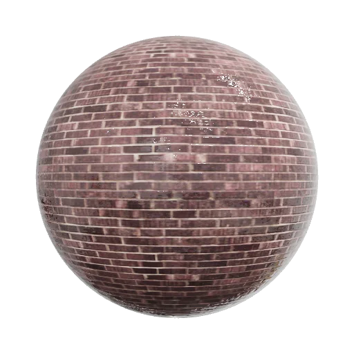 brickdark — seamless stone PBR material preview