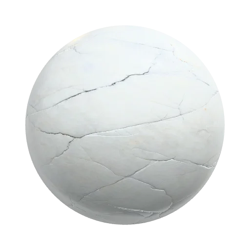 Generate a seamless PBR texture of white statuary… — seamless stone PBR material preview