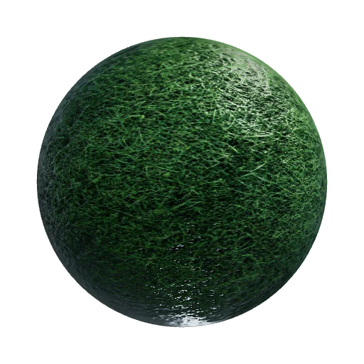grass — seamless organic PBR material preview