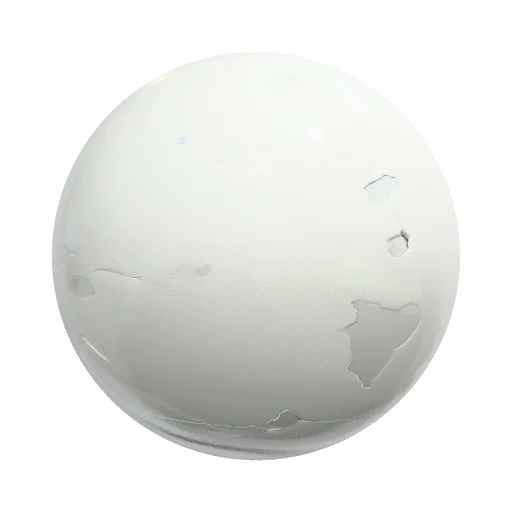 weathered painted stucco wall with peeling paint… — stone PBR material preview