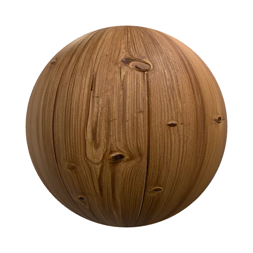 доски — seamless wood PBR material preview
