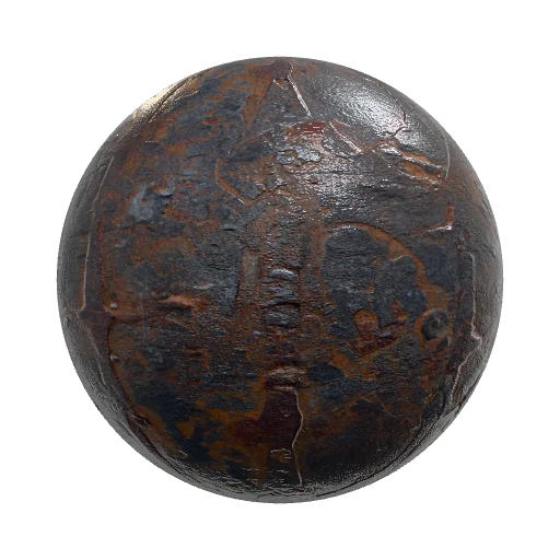 old metal for anchor — seamless metal PBR material preview