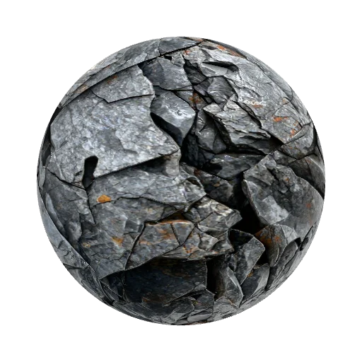 Rock, PBR realistics — seamless stone PBR material preview