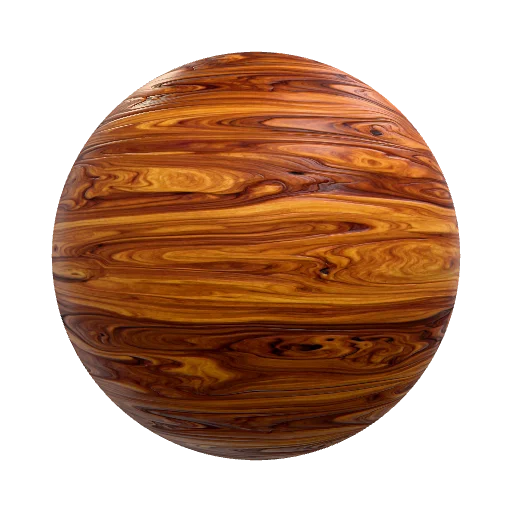 photorealistic seamless PBR texture of Burmese Teak… — seamless wood PBR material preview