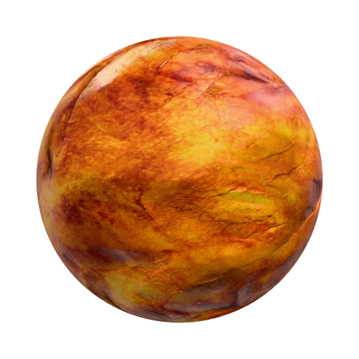 Hand-painted EVEN stylised roasted goose skin. Rich… — seamless organic PBR material preview