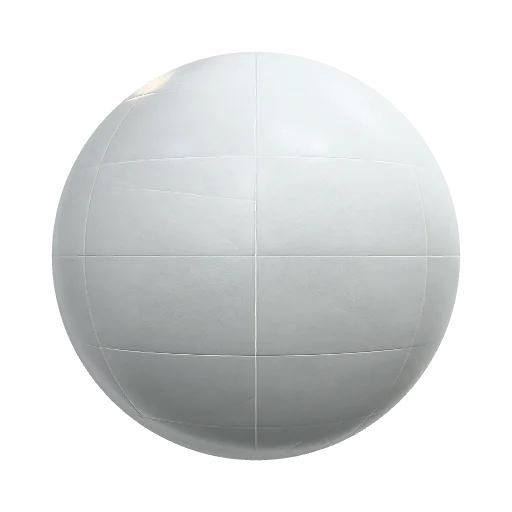 Light grey matte porcelain tile with a subtle… — seamless tile PBR material preview