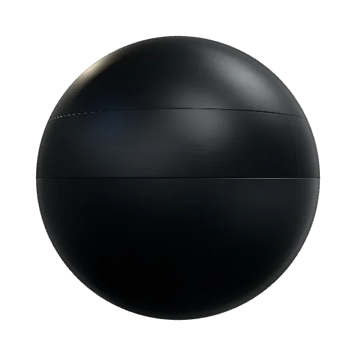 Realistic black architectural aluminum frame, matte… — seamless metal PBR material preview