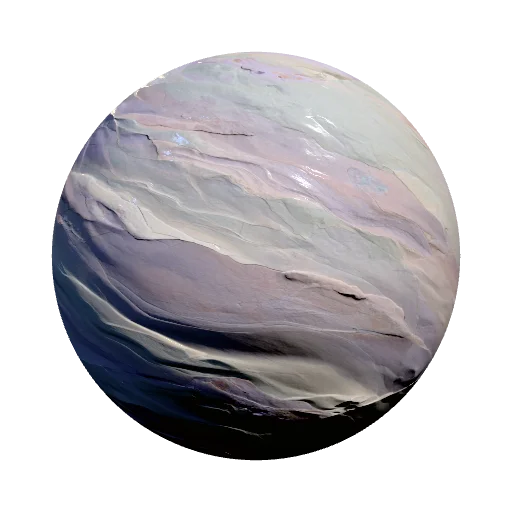 Create a PBR mountain texture in gentle, pastel tones… — seamless stone PBR material preview
