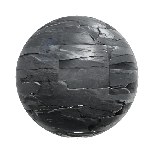 schiefer platten — seamless stone PBR material preview