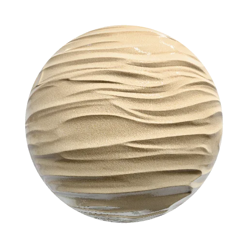 Hyperrealistic golf bunker sand PBR. — seamless stone PBR material preview