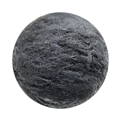 Zero-balanced dwarf steel alloy from Doctor Who — seamless metal PBR material preview