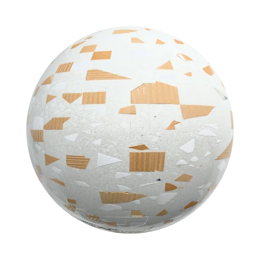 Combine the inner shape of the terrazzo texture and the… — seamless other PBR material preview