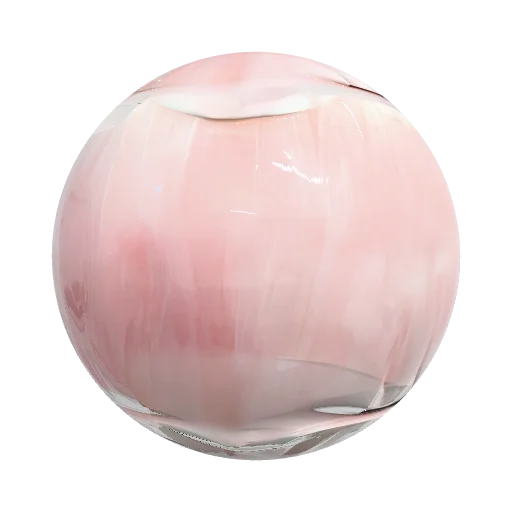 Fingernail with shiny clear gloss effect — seamless organic PBR material preview