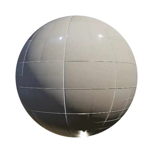 сгенерируй кафельный коридор как в офисе 2010 годов — seamless tile PBR material preview