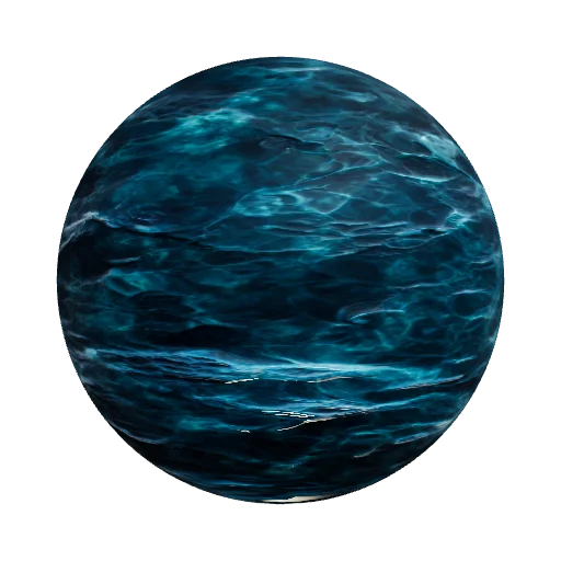 Hyperrealistic steady ocean surface material. PBR. — seamless organic PBR material preview