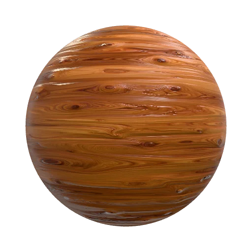 Tree Wood, PBR stylized Hand Paint — seamless wood PBR material preview