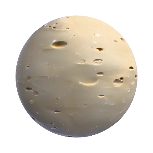 chesee — seamless organic PBR material preview