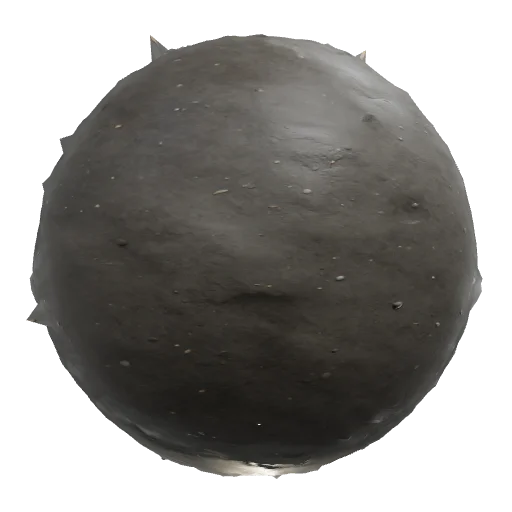 Stylized painterly worn packed earth texture, hand-painted RTS game
texture, scattered small embedded pebbles and stones — seamless ground PBR material preview