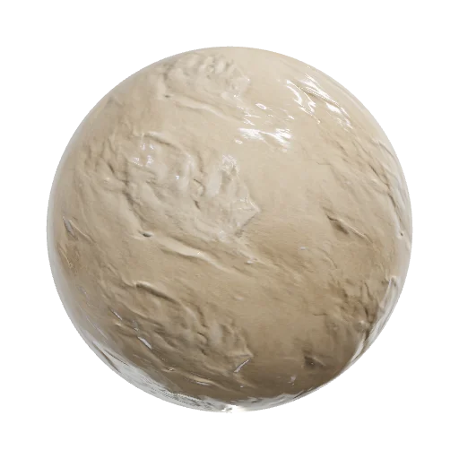 berach wet sand — seamless ground PBR material preview