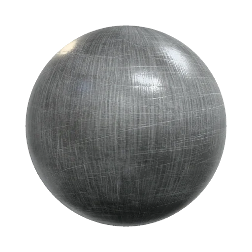 scratches on metal — seamless metal PBR material preview