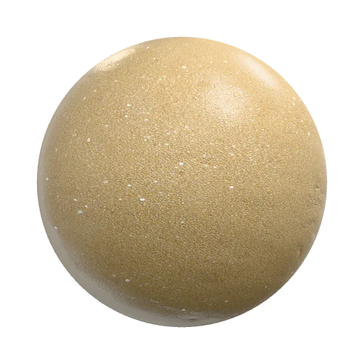 simgolf bunker sand, light beige naturally rounded… — seamless stone PBR material preview