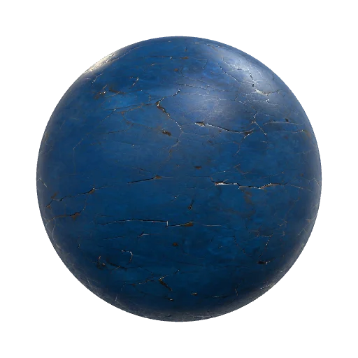 blue crakced steel — seamless other PBR material preview