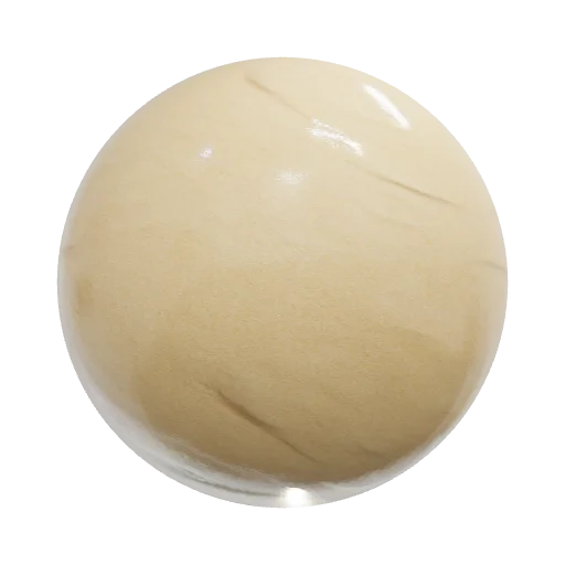 Realistic dry beach sand, fine grain, light golden… — seamless ground PBR material preview