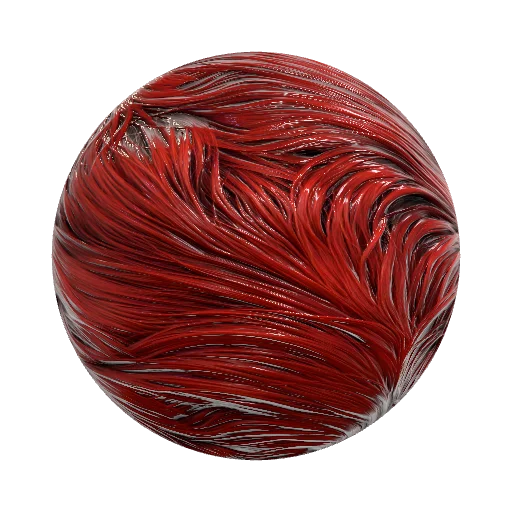Create a stylized seamless PBR fur material for a fox… — seamless organic PBR material preview