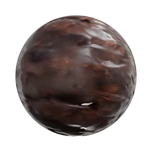 A hyper-realistic, seamless PBR material of medieval hardened leather for combat — seamless organic PBR material preview