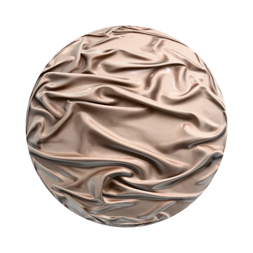 мятый шелк — seamless fabric PBR material preview