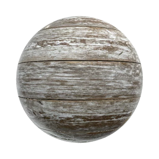 **Prompt: Old Weathered Wood PBR Texture** Create a… — wood PBR material preview