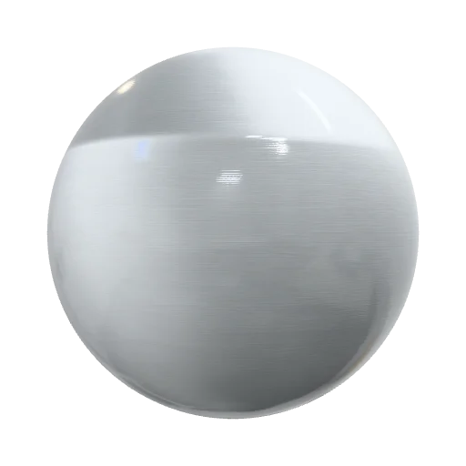 clean, flat chrome metall — seamless metal PBR material preview