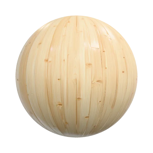 Wood grain light colour fence — seamless wood PBR material preview