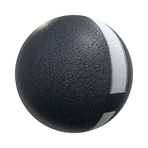white dashed road lane line, straight line, transparent… — seamless ground PBR material preview