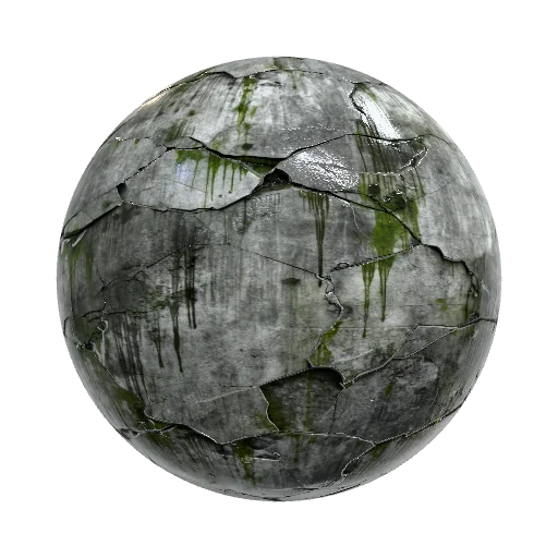 A seamless, tileable horror game texture of a dark… — seamless ground PBR material preview