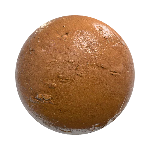 realistic ground — seamless metal PBR material preview