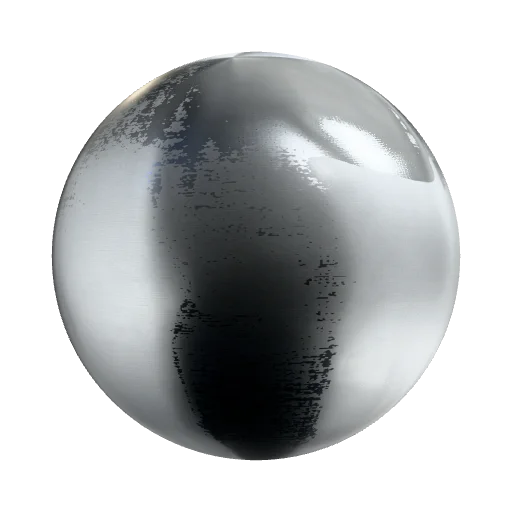 You are a 3D modeling expert specializing in realistic… — seamless metal PBR material preview