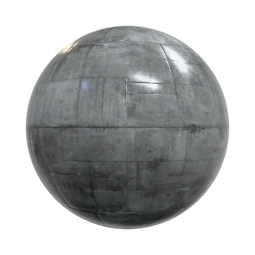Create a seamless, perfectly tileable aged wet concrete… — stone PBR material preview
