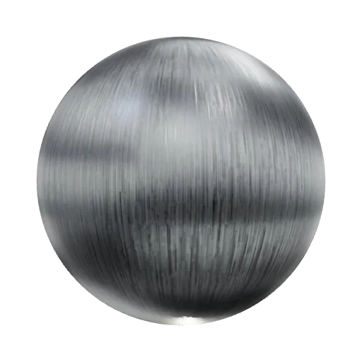 clean steel floor — seamless metal PBR material preview
