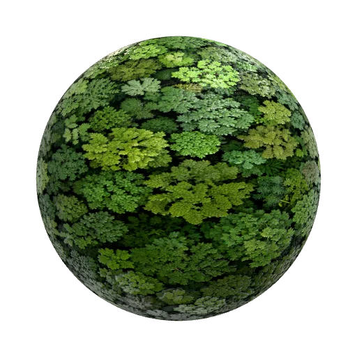 Vytvoř mi model stromů — seamless organic PBR material preview