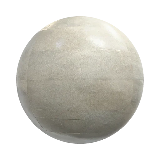 PBR texture of ancient limestone floor tiles, large… — seamless stone PBR material preview