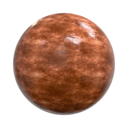 cooper — seamless metal PBR material preview