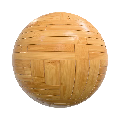 Мультяшные дубовые доски — seamless wood PBR material preview