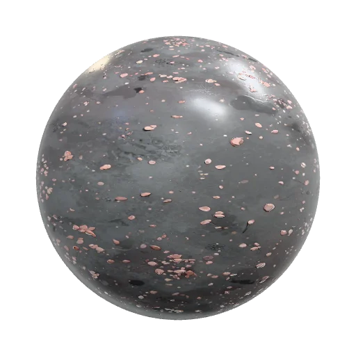 ART STYLE (critical): a stylized fantasy-RTS game… — seamless organic PBR material preview